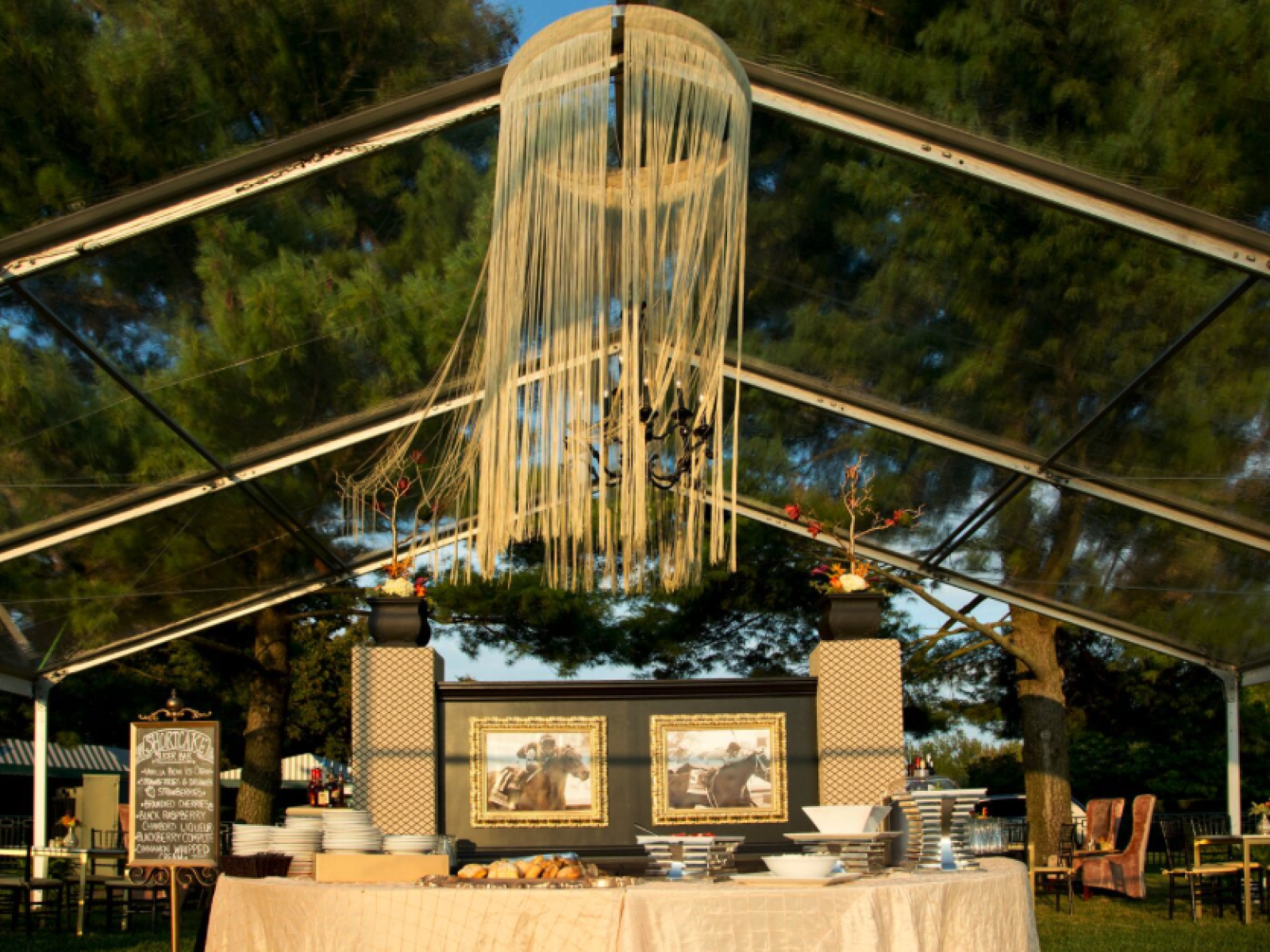 Tent on Keenriders Club lawn